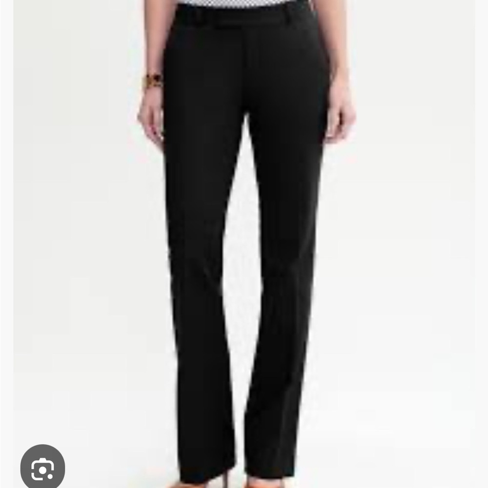Banana Republic Navy Martin Fit Trousers Size 0